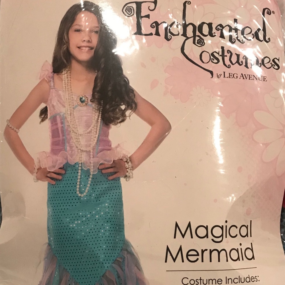 Girls Mermaid Halloween Costume